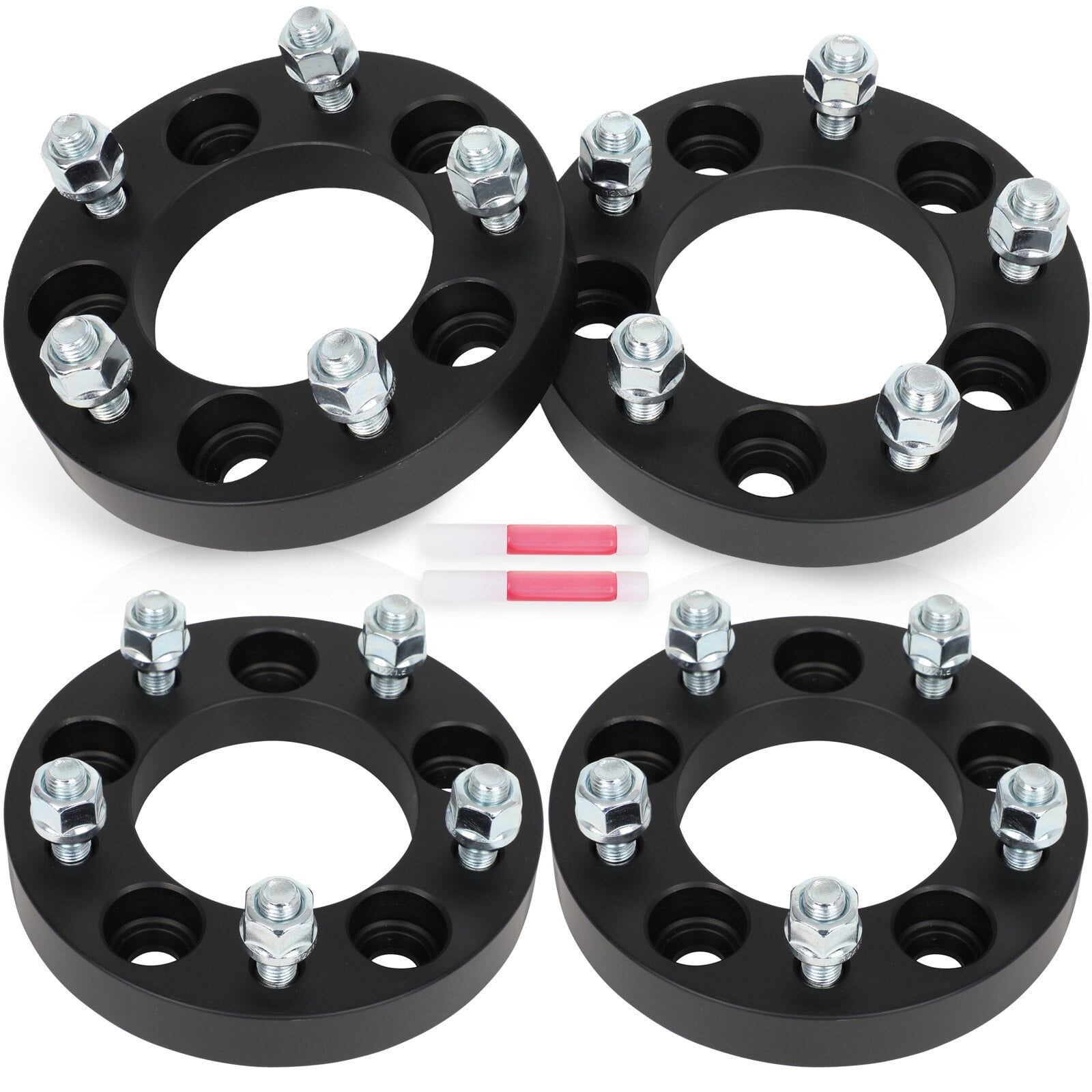 20 Pcs Bulge Lug Nuts 12x1.5 Chrome for Ford Escape Fusion Focus
