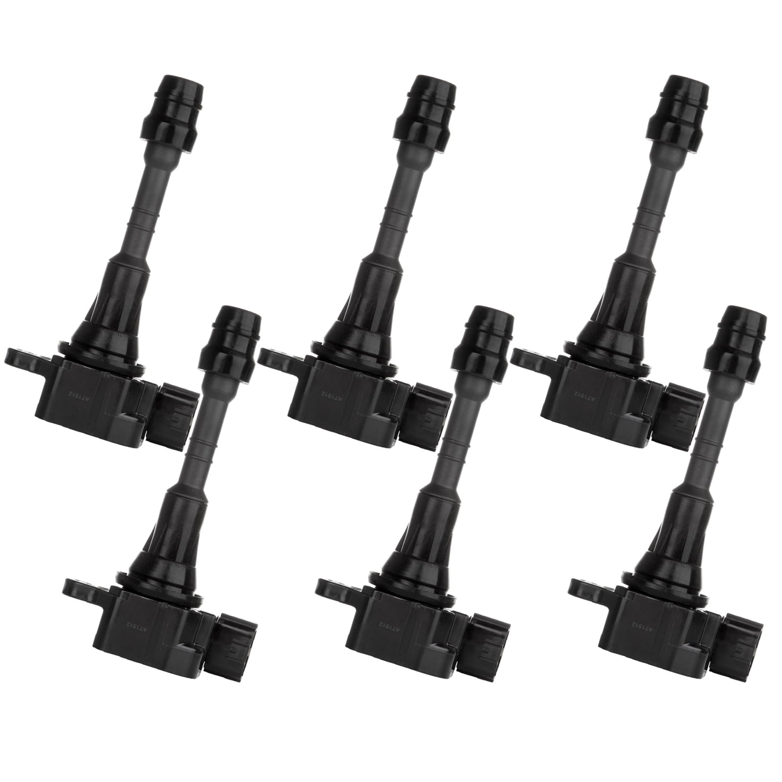ECCPP 6 PCS Ignition Coil Pack Compatible for Infiniti G35 FX35 G35X M35 M35X for Nissan 350Z 2003-2008 Replaces OE# 22433AL615 UF401 C1439 5C1430