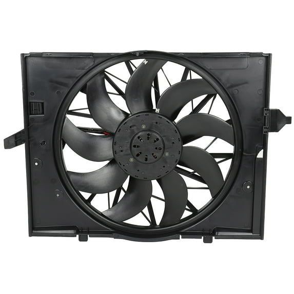 ECCPP 621-211 Radiator Cooling Fan Replacement fit for Base Sedan 530i Base Sedan 750Li Base Sedan Fits select: 2008-2010 BMW 528 I, 2006 BMW 750 LI