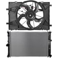 thumbnail image 1 of ECCPP 621-445 Cooling Fan 13187 Radiator Replacement for 2010-2012 for Ford Fusion 2.5L 2011-2012 for Lincoln MKZ 2.5L 2010-2011 for Mercury Milan 2.5L, 1 of 5