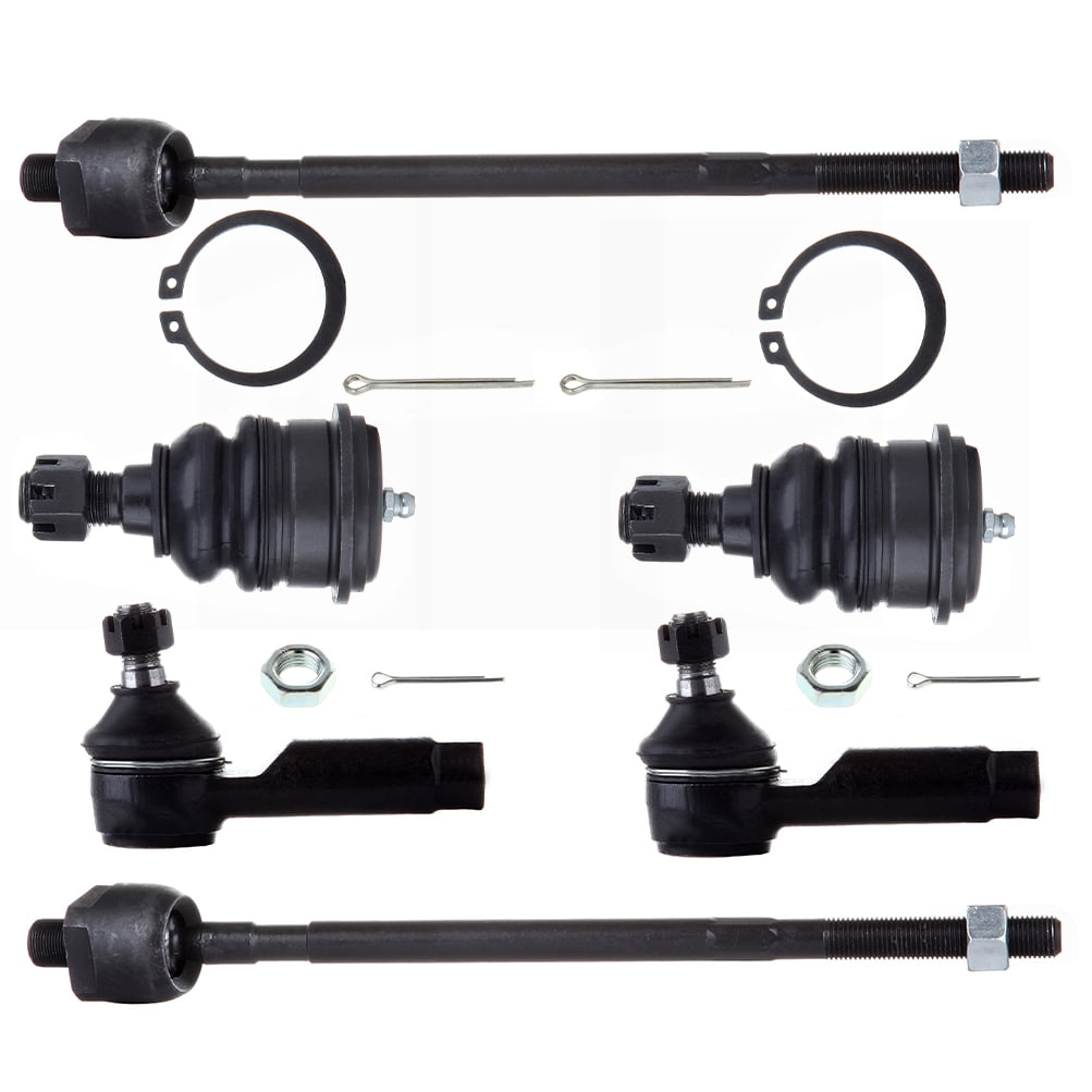ECCPP - 6PC Lower Ball Joint Inner Outer Tie Rod End - Compatible with ...