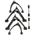 thumbnail image 1 of ECCPP - 6PC Lower Control Arm and Ball Joint Upper Control Arm and Ball Joint Sway Bar End Link - Compatible with 2007-2014 for Cadillac Escalade ESV 2007-2013 for Chevy Avalanche Suspension Kit, 1 of 5