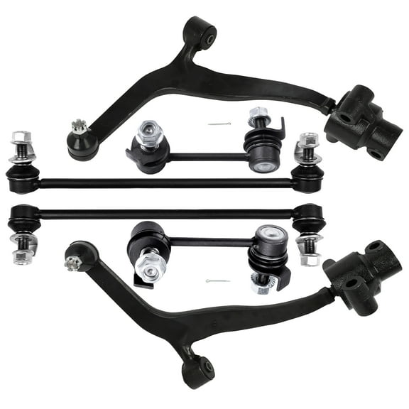 ECCPP 6PCS Front Lower Control Arm and Ball Joint Sway Bar End Link for 2003-2008 for INFINITI for FX35 2003-2008 for INFINITI for FX45