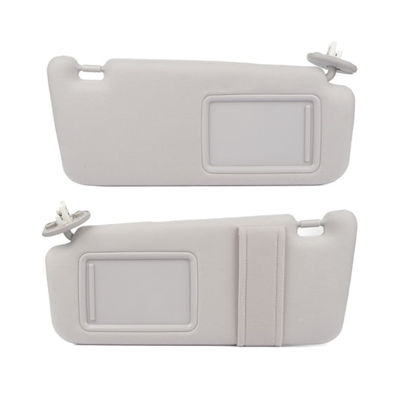 ECCPP 74320-0T022-B1 Gray Sun Visor Left & Right fit for 2009-2016 for Toyota venza Automobile Windshield Visor with Sunroof