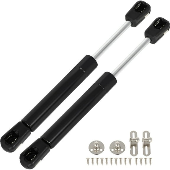 ECCPP 7Inch/18Lbs/80N Lift Support Struts Gas Springs Fit For Rear Window Truck Cap Camper Shell Canopy Bed Cover Storage Box Cabinet Tool Box Large Outdoor Box Lid Trap Door Replaces Set Of 2