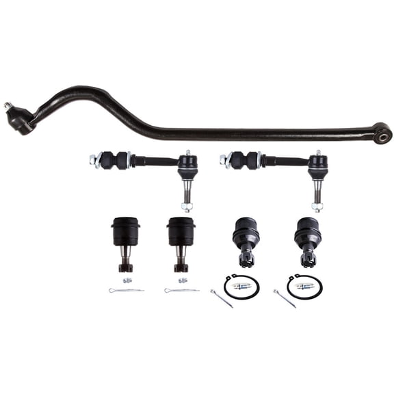 ECCPP - 7PCS Front Suspension Kit For 2000-2002 For Dodge Ram 2500 2000-2002 For Dodge Ram 3500 Track Bar Sway Bar End Link Upper Ball Joint Lower Ball Joint