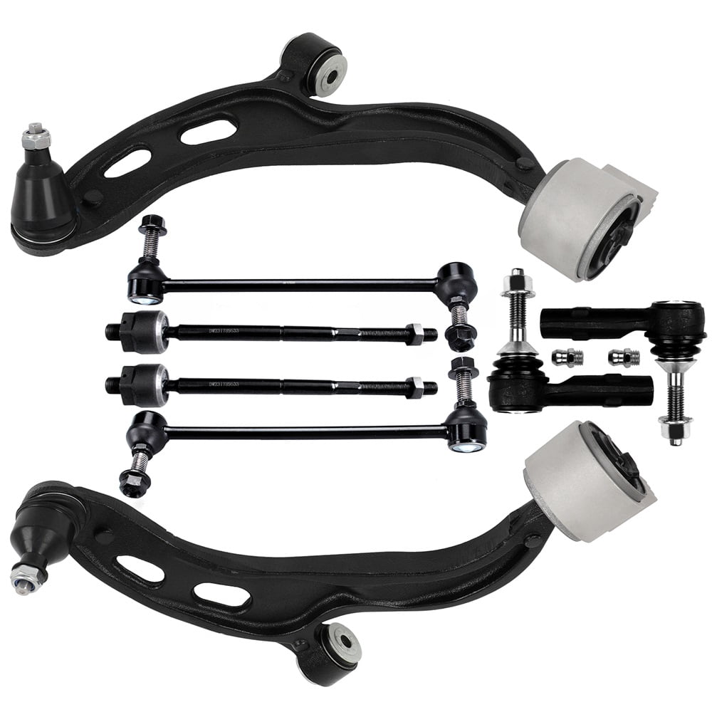 8Pcs Control Arm Tie Rod Sway Bar End Link Suspension Kits For 2010-12 Ford Flex
