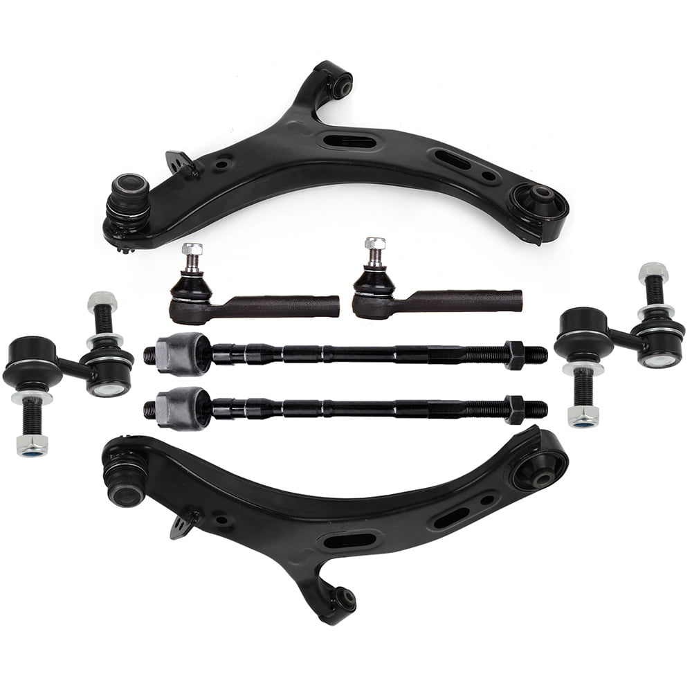 ECCPP - 8PCS Front Lower Control Arm w/Ball Joint Compatible Fit 2010-2014 For Subaru Legacy Suspension Kit