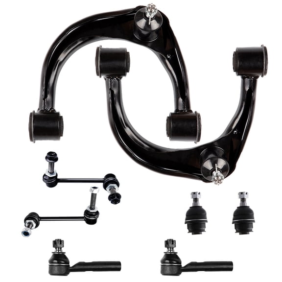 ECCPP - 8PCS Front Suspension Kit For 2003-2009 For Lexus GX470 For Toyota For 4Runner 2007-2009 For Toyota FJ Cruiser Upper Control Arm Ball Joint Outer Tie Rods Sway Bar Link Lower Ball Joint