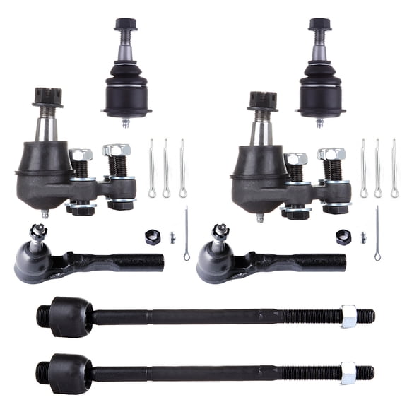 ECCPP - 8PCS Front Suspension Kit For Chevy Silverado 1500 Silverado 1500 Classic For GMC Sierra 1500 Sierra 1500 Classic Outer Tie Rod End Inner Tie Rod End Lower Ball Joint Upper Ball Joint
