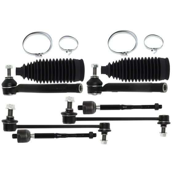 ECCPP 8PCS Front Suspension Kit for 2013-2019 for Nissan for NV200 2015-2018 for Chevy City Express Sway Bar End Link Outer Tie Rod End