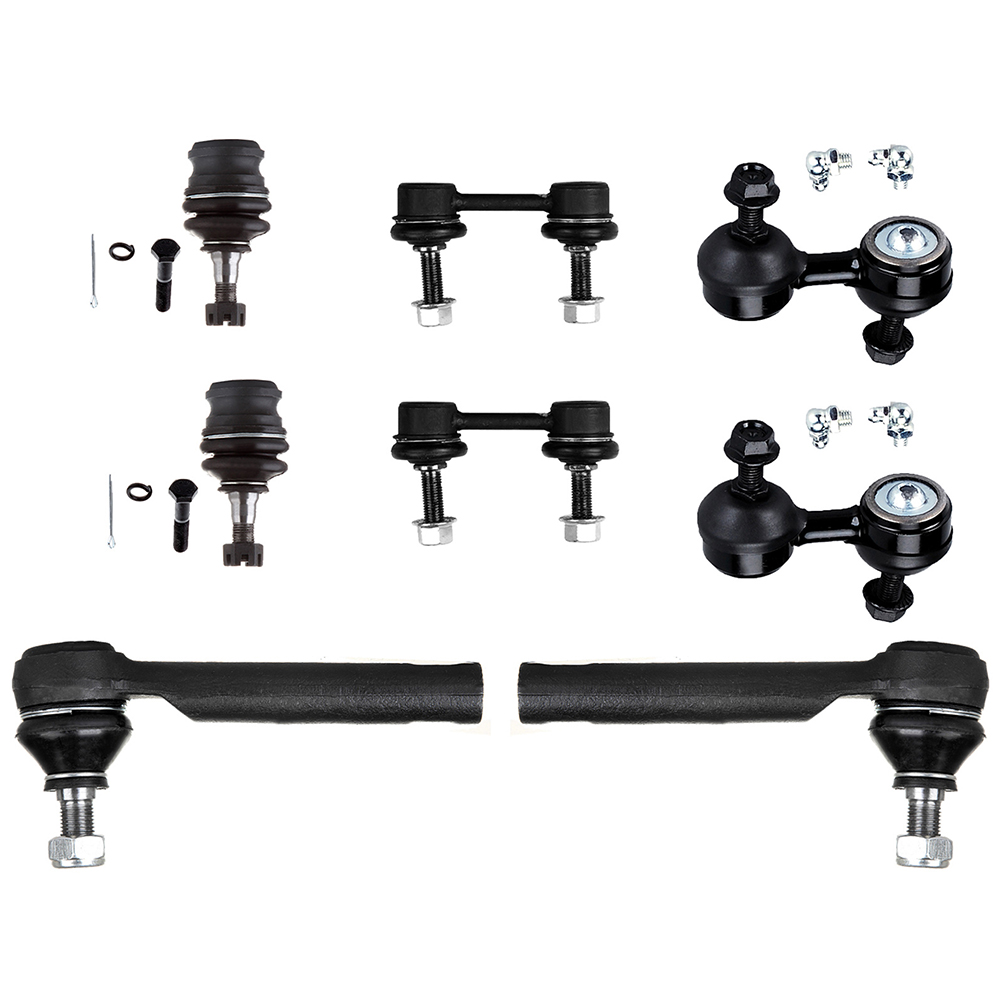 Whiteline 93-00 & 03-07 Subaru Impreza Non-Turbo Front&Rear Sway bar link conv kit - extra h/d alloy