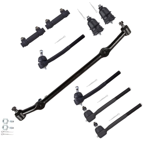 ECCPP 9pcs Tie Rod End Adjusting Sleeve Lower Ball Joint Center Link fit for Buick Electra Estate Wagon Lesabre Roadmaster For Cadillac Deville Fleetwood For Chevy Caprice Impala