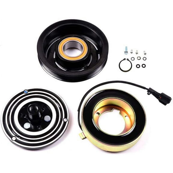 ECCPP A/C Compressor Clutch Kit CO 10791RW 2003-2007 For Compatible for Subaru Forester Legacy Baja Car Air AC Compressors