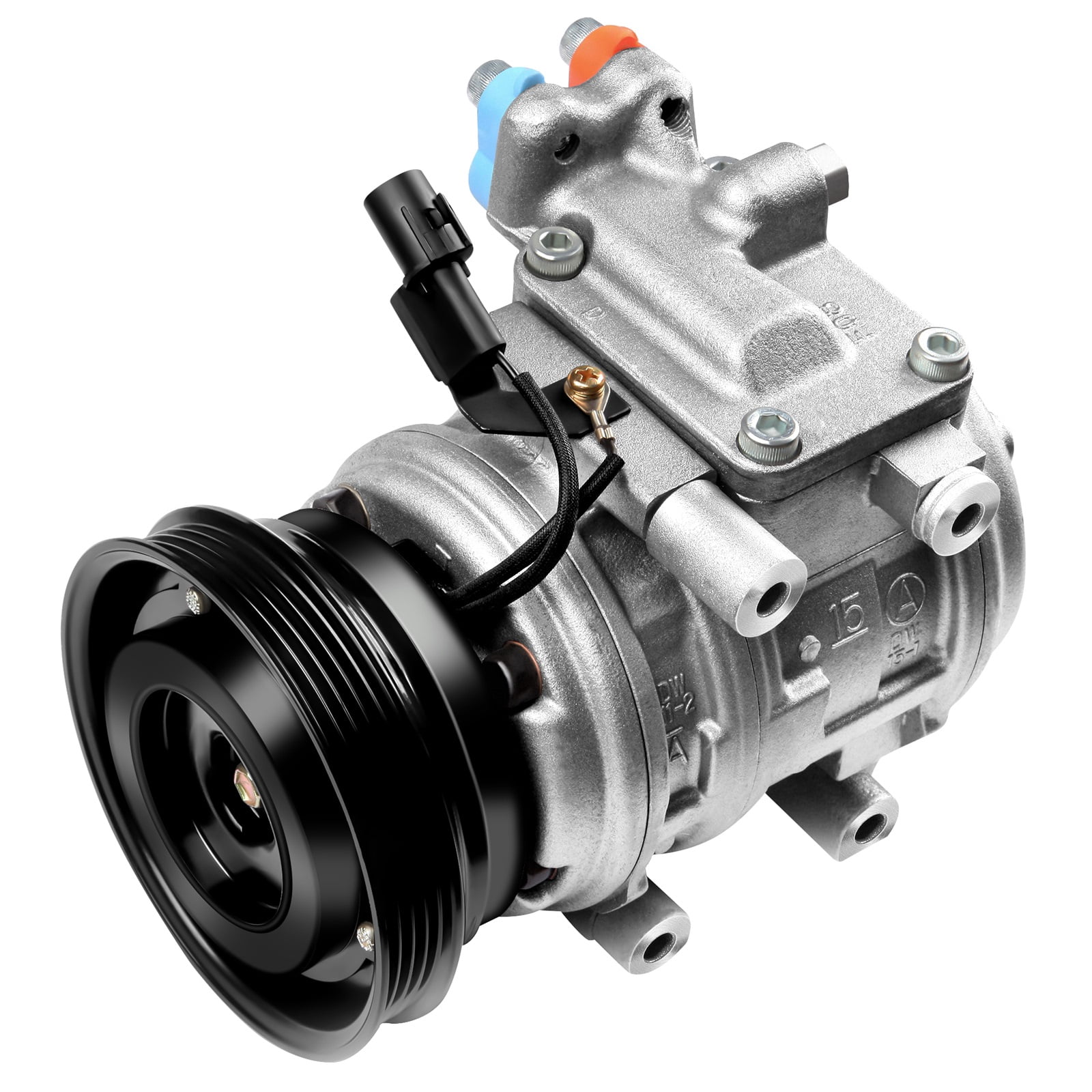 SCITOO AC Compressor For Hyundai Tucson & Kia Spectra – Replacement A/C Compressor With Clutch (2004-2009 Models)