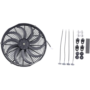 Ignition A/C Condenser & Radiator Cooling Fan Assembly For 2016-2022 Chevrolet Spark