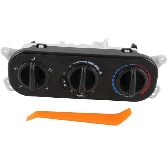 ECCPP A/C Heater Climate Control Module Panel 55111841AE Compatible With 2007-2010 For Jeep Wrangler 3.8L HVAC Control Module