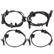 ECCPP ABS Sensor ABS Wheel Speed Sensor Front Rear Left Right fit 2005 06 07 08 09 10 for Chrysler 300, 2008 09 10 for Dodge Challenger, 2006 07 08 09 10 for Dodge Charger Set of 4 # ALS1931