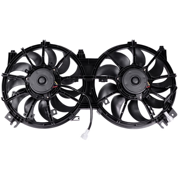ECCPP AC A/C Condenser Radiator Cooling Fan 21481JA100 Replacement fit for 2007-2016 for Nissan for Altima/for Maxima 2.5L 3.5L