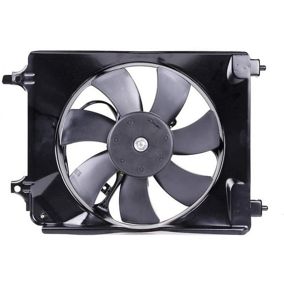 ECCPP AC A/C Condenser Radiator Cooling Fan Replacement fit for 2006-2011 for Honda for Civic 1.3L 1.8L 2.0L