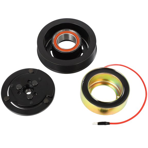 ECCPP AC Clutch Kit Compatible with 2000-2008 for F-reightliner Argosy 2005-2008 for F-reightliner Business Class M2 AC Compressor Clutch