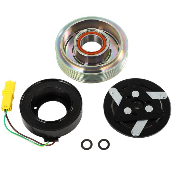 ECCPP AC Clutch Kit Compatible with 2015-2016 Fit for Mini Cooper 1.5L 2015-2016 Fit for Mini Cooper 2.0L AC Compressor Clutch