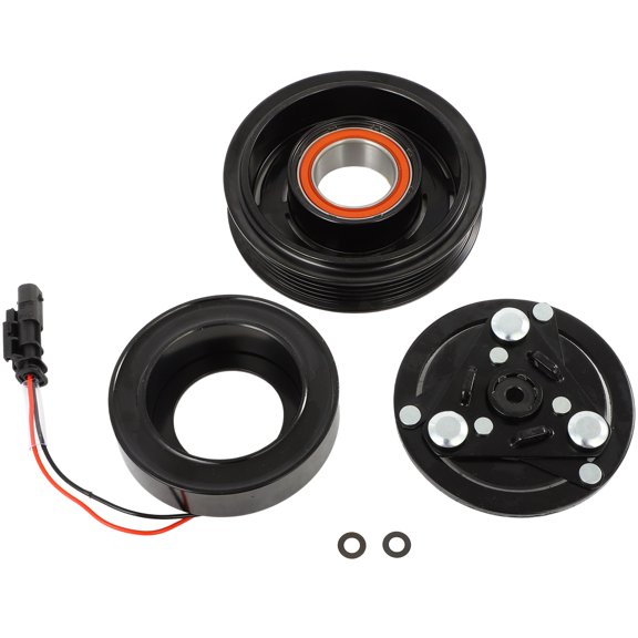 ECCPP AC Clutch Kit Compatible with 2017-2022 Fit for Chevrolet Colorado 3.6L 2017-2022 Fit for GMC Canyon 3.6L AC Compressor Clutch