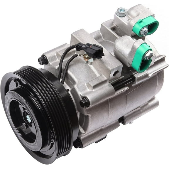 ECCPP AC Compressor Replacement for 2003-2006 Hyundai Santa Fe 2001 for Hyundai XG300 3.0L 2002-2005 for Hyundai XG350 3.5L 2004-2006 for Kia Amanti 3.5L CO 10921C