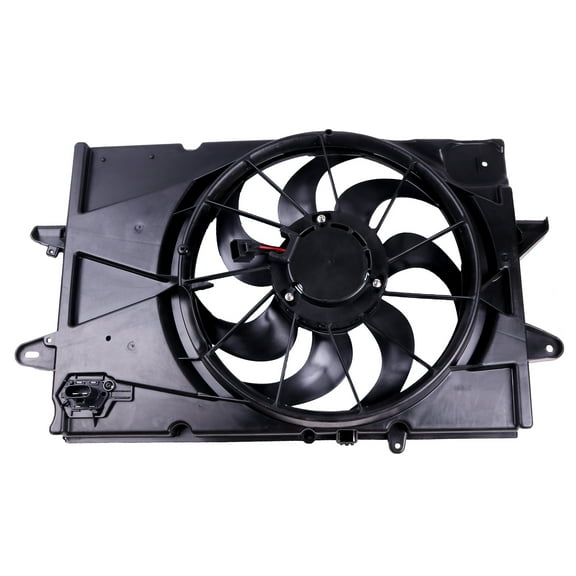 ECCPP AC Condenser Radiator Cooling Fan Replacement for 2010 2011 2012 2013 2014 2015 2016 2017 Chevrolet Equinox GMC Terrain GM3115239