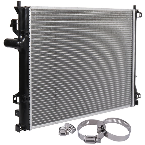 ECCPP Aluminum Radiator Fits for Dodge for Charger 2006-2008 for Chrysler for 300 2005-2008 2766,CU2766 CH3010314 5137692AA;Adp16375301S