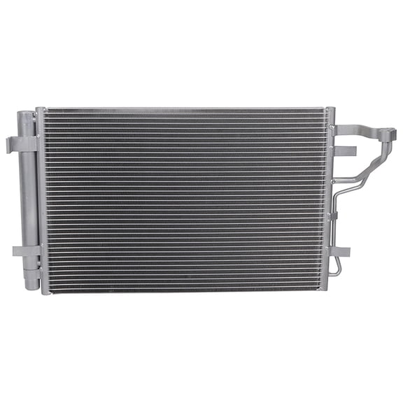 ECCPP Auto Parts Air Conditioning A/C AC Condenser Aluminum A/C AC Condenser Replacement Radiator for 3591 2007 2008 2009 2010 2011 2012 2013 Hyundai Elantra