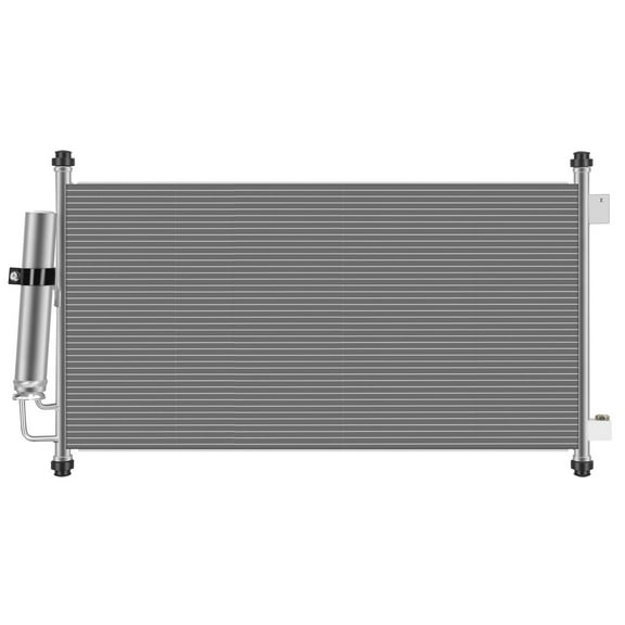ECCPP Auto Parts Air Conditioning A/C AC Condenser Aluminum A/C AC Condenser Replacement Radiator for 2004 2005 2006 2007 2008 Acura TL 3.2L CU3089 CU3089