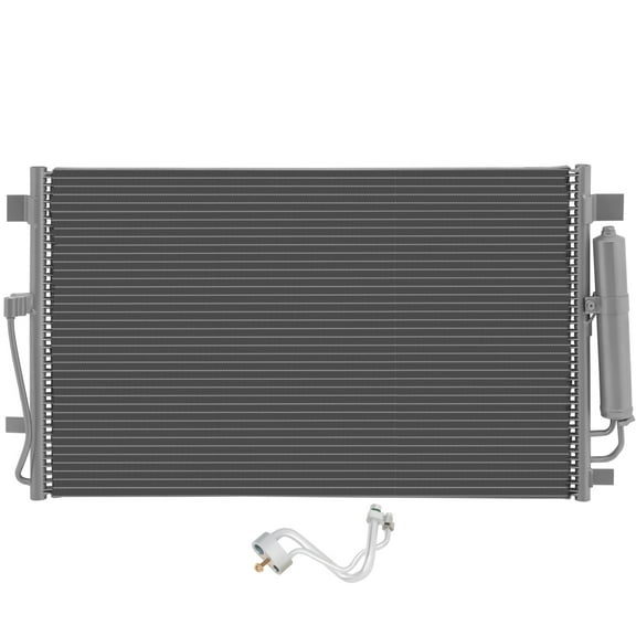 ECCPP Auto Parts Air Conditioning A/C AC Condenser Aluminum A/C AC Condenser Replacement Radiator for CU4128 2011 2012 2013 2014 2015 2016 Nissan Altima 4128