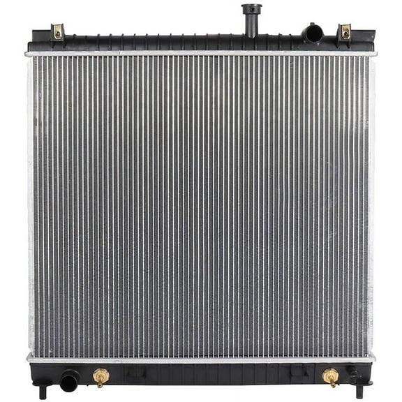 ECCPP Auto Parts Plastic Aluminum Replacement Radiator for 2004 2005 2006 2007 2008 2009 2010 for Infiniti QX56 2005-2011 2012 2013 2014 2015 Armada 2004-2015 Titan CU2691