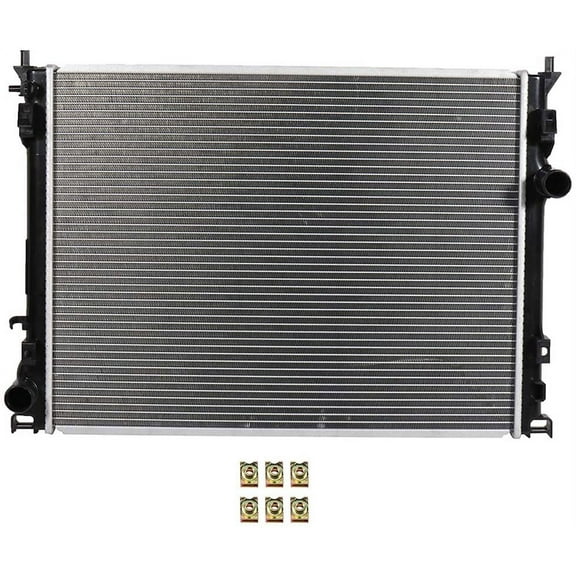 ECCPP Auto Parts Plastic Aluminum Replacement Radiator for 2005 2006 2007 2008 for Chrysler 300 Sedan Touring CU2767