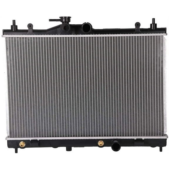 ECCPP Auto Parts Plastic Aluminum Replacement Radiator for2007 2008 2009 2010 2011 for Nissan Versa CU2981 CU2981 NI3010212