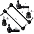 thumbnail image 1 of ECCPP Ball Joint Tool 2005 2006 2007 2008 2009 for Ford for Mustang - Lower Ball Joints Front Sway Bar End Links Outer Tie Rod Ends, 1 of 5