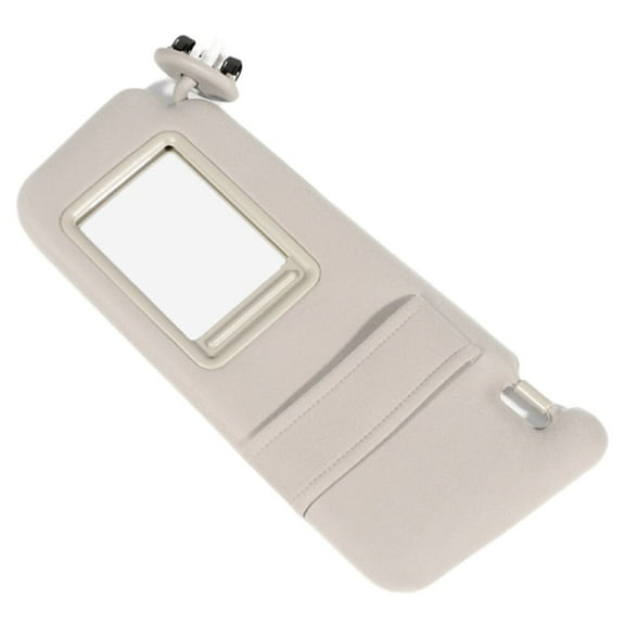 ECCPP Beige Sun Visor Pair Left and Right fit for 2006 2007 2008 2009 2010 2011 for Toyota Camry Sedan 4-Door Automobile Windshield Visor with Sunroof Vanity Light