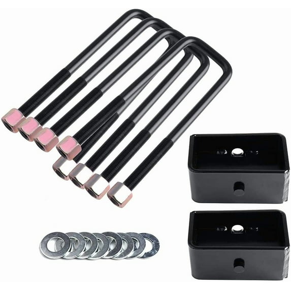 ECCPP Black Lift Blocks 3 inch Raise Your Vehicle 3" Rear Leveling Lift Kit Compatible with 1995-2018 for Toyota Tacoma