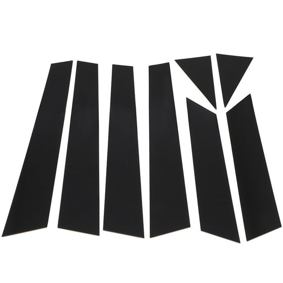 ECCPP Black Pillar Posts B Pillar Fit for 2013 for Nissan Altima, 2014 for Nissan Altima, 2015-2016 for Nissan Altima, 2017 for Nissan Altima, 2018 for Nissan Altima 8Pcs Door Trim Kit