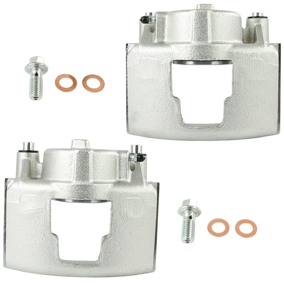 ECCPP Brake Caliper Compatible For 1995-2000 For Chevrolet For C35,1990-2000 For Chevrolet For C3500,2002 For Chevrolet For Express 2500 Front 184347 184348 2PCS