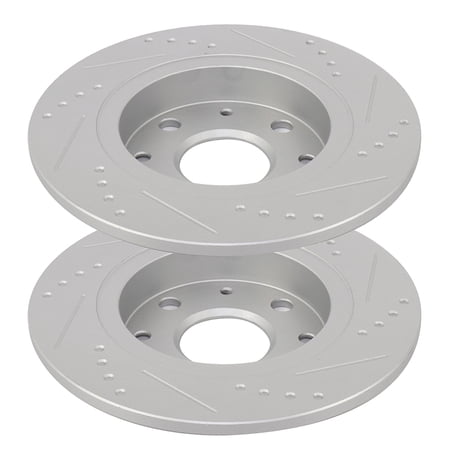 ECCPP Brake Discs Rotors For Mazda Miata 1990 1991 1992 1993 Rear With Slotted 2pcs