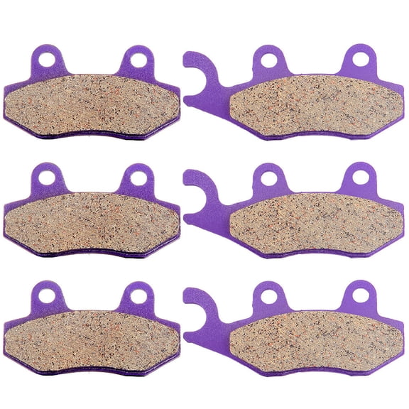 ECCPP Brake Pads Fits for ATK 250 1993-1996 for ATK 406 1993-1996, FA135 Front Brake Pads