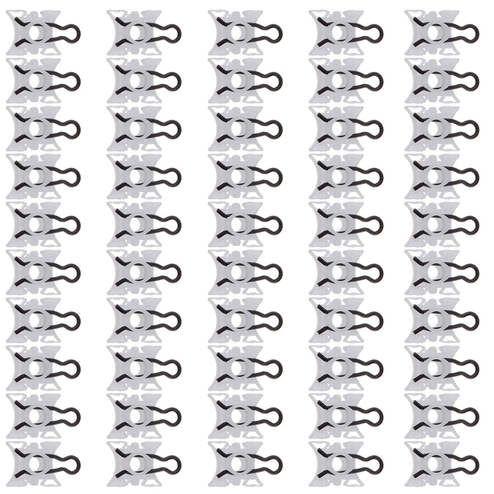 ECCPP Car Clips Pushtype Retainer Clips kit 51321938884 White Auto ...
