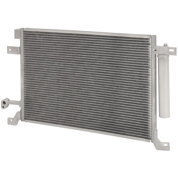 ECCPP Car Radiator and A/C Condenser Fits for Ford for Mustang 2010-2014 2789 3791,3791C,CN3791PFXC,CN3791PFXC,7-3791,40328,7013791,FO3030225,AR3Z19712A