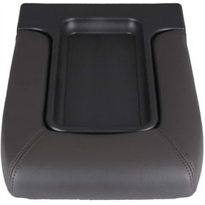 ECCPP Center Console Lid Kit Replacement for 2001-2007 for GMC Sierra for Chevy Silverado Center Console Repair Kit Armrest Latch Dark Grey