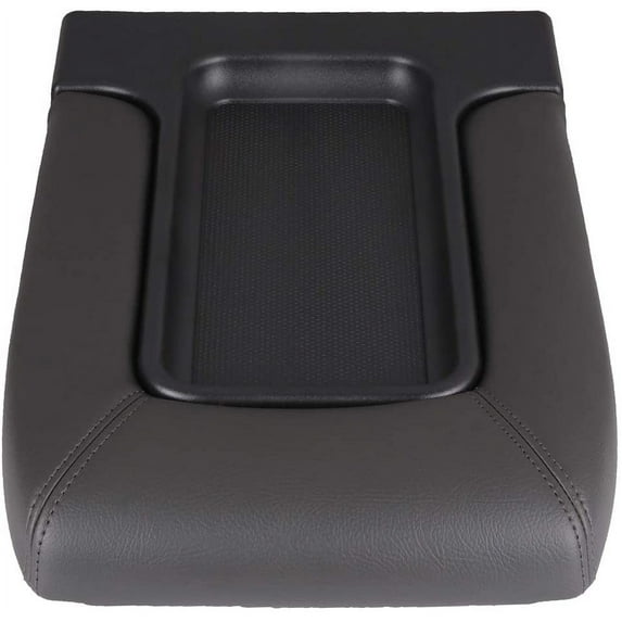 ECCPP Center Console Lid Kit Replacement for 2001-2007 for GMC Sierra for Chevy Silverado Center Console Repair Kit Armrest Latch Dark Grey