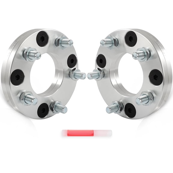 ECCPP fit for 1985-1992 for Mitsubishi Mirage Change bolt pattern from 4x4.5 to 5x4.5 Wheel Spacers Adapters 1 inch 4 lug with Studs 1/2 Centric Bore 73.1mm