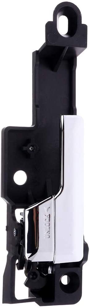 ECCPP Chrome Door Handle Interior Inside Inner Front Driver Side for 2006-2012 for Ford Fusion 2007-2012 for Lincoln MKZ 2006 for Lincoln Zephyr 2006-2011 for Mercury Milan