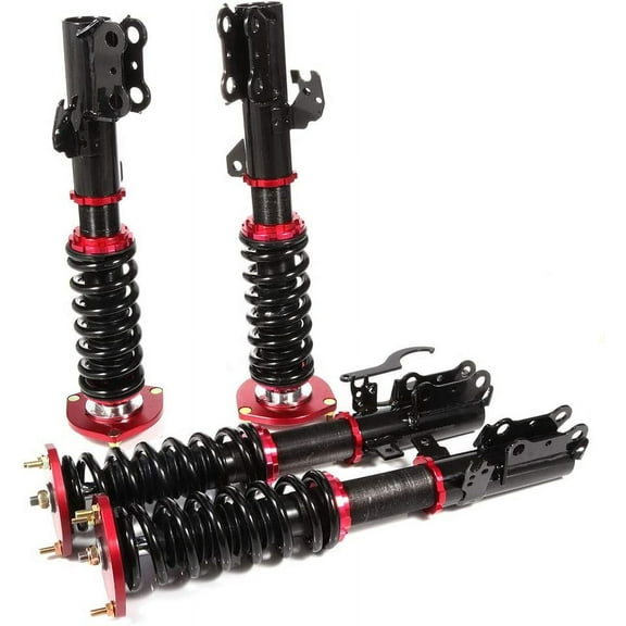 ECCPP Coilover Struts Spring Shocks Coilovers Suspension Struts Coil Spring Adjustable Height Full Set Kits ECCPP Fit for 2007-2011 for Toyota Camry